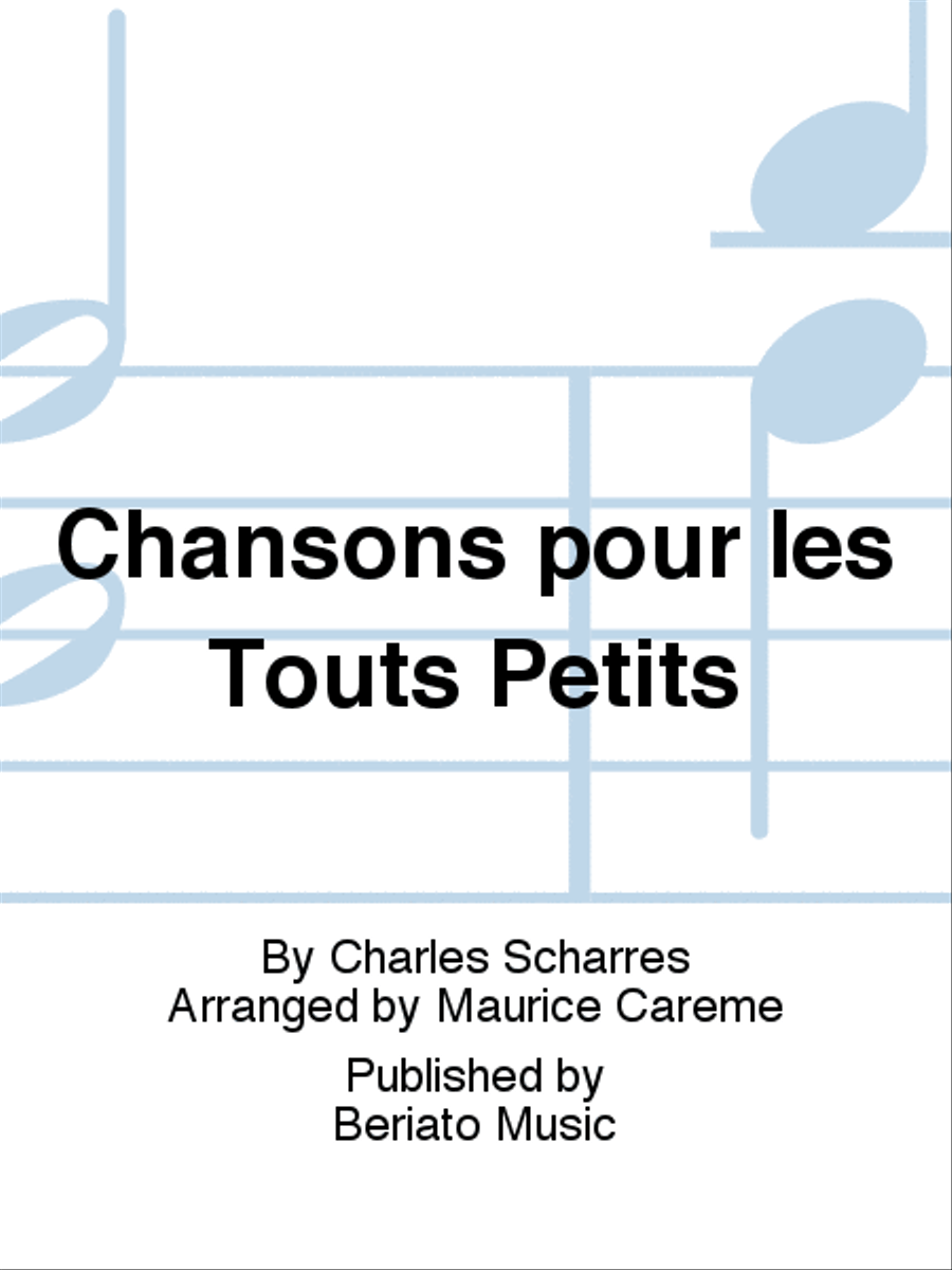 Chansons pour les Touts Petits Voice Solo scores gallery preview page 1