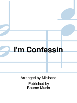 Book cover for I'm Confessin