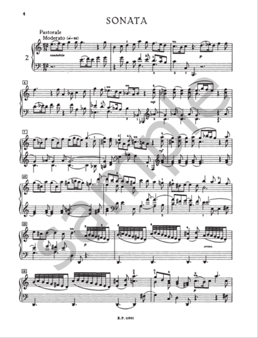 Piano Sonatas in 3 volumes - Volume 1 Harpsichord scores gallery preview page 7