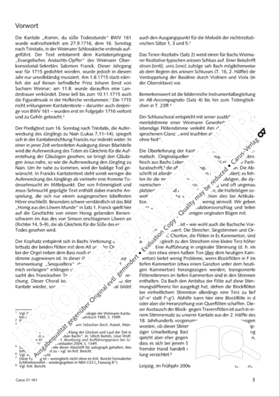 Komm, du susse Todesstunde 4-Part scores gallery preview page 4