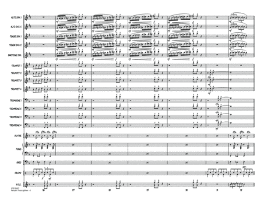 Parisian Thoroughfare - Conductor Score (Full Score) Jazz Ensemble scores gallery preview page 5