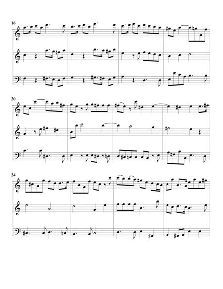 Trio sonata Op.1, no.9, RV 75 (Arrangement for 3 recorders (AAB))