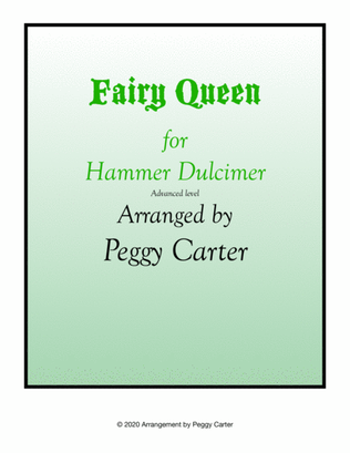 Fairy Queen for Hammer Dulcimer