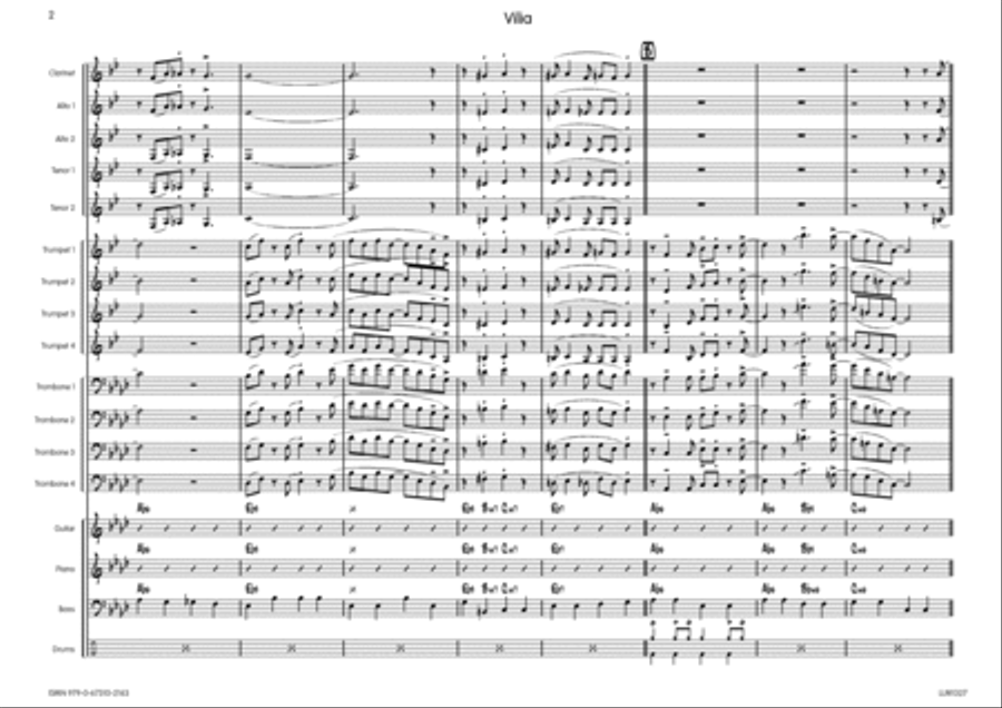 Vilia Big Band scores gallery preview page 3