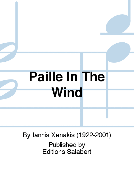 Paille In The Wind