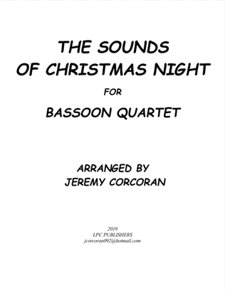 Book cover for The Sounds of Christmas Night for Bassoon Quartet