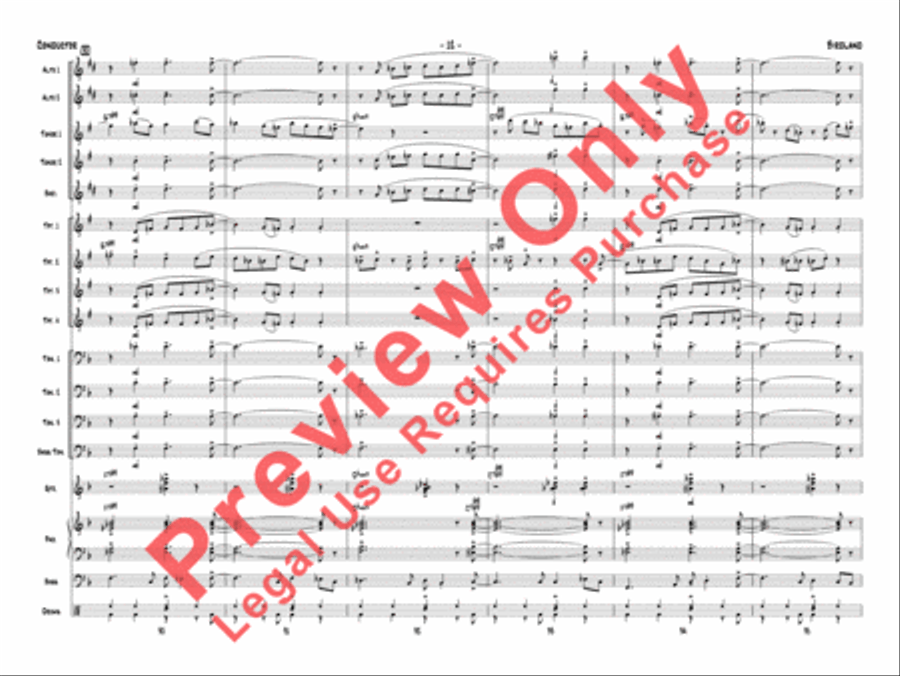 Birdland Birdland Jazz Ensemble scores gallery preview page 15