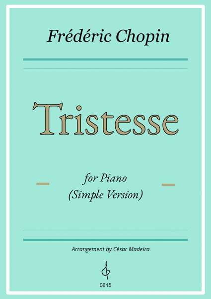 Etude Op.10 No.3 (Tristesse) - Easy Piano image number null