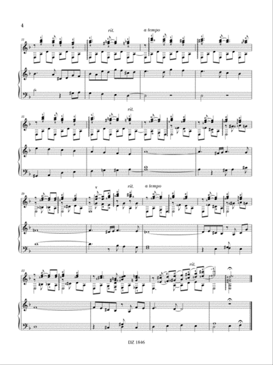 Aetna Aetna Classical Guitar scores gallery preview page 4