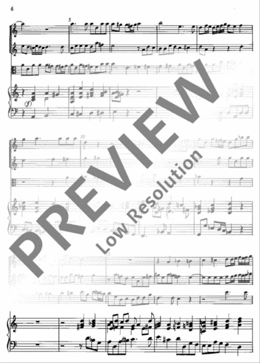 Concerto Madrigalesco Basso Continuo scores gallery preview page 7