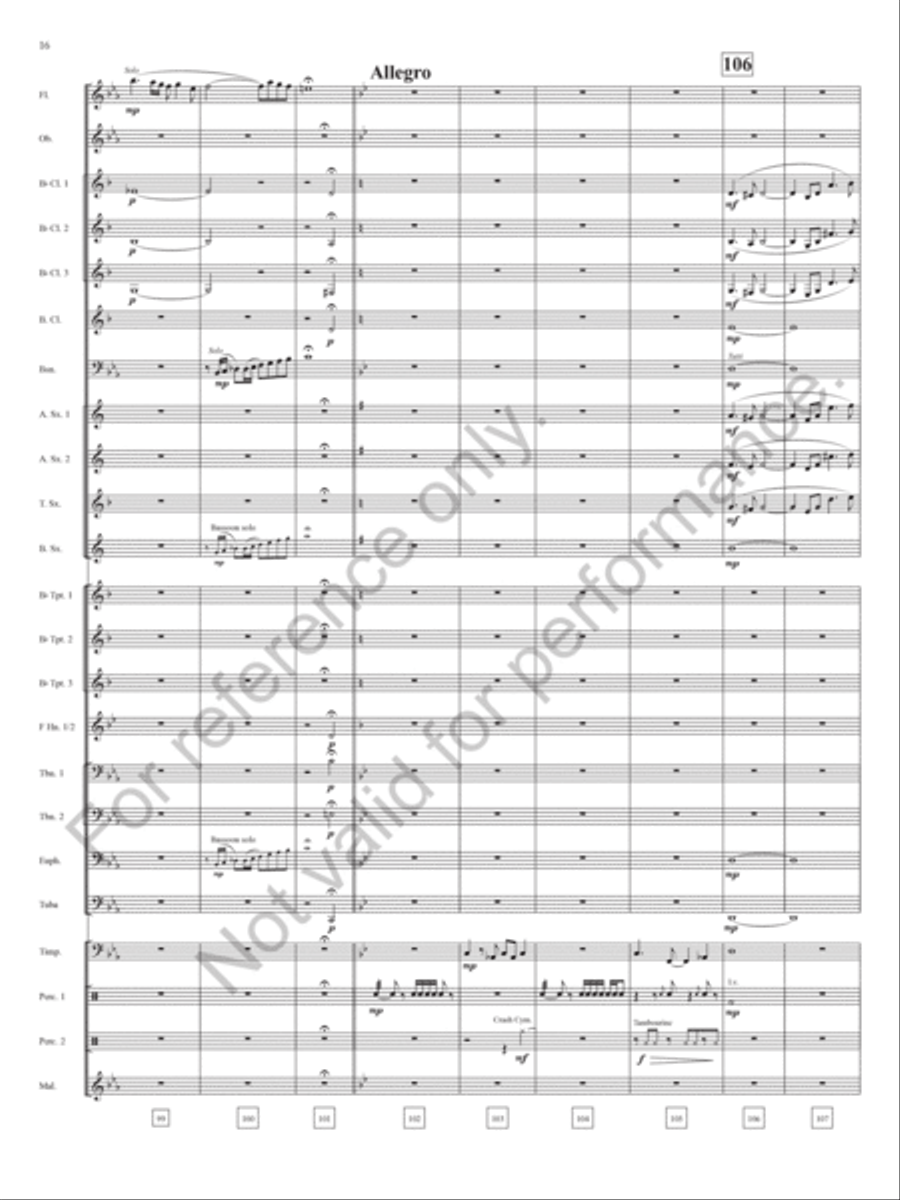 Praeludium Praeludium Concert Band scores gallery preview page 17