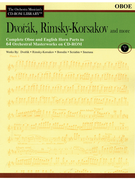 Dvorak, Rimsky-Korsakov and More - Volume V (Oboe)