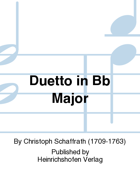 Duetto in Bb Major