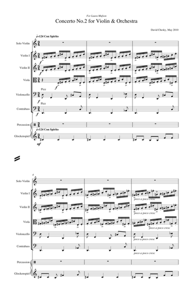 Concerto No.2 for Violin and Orchestra