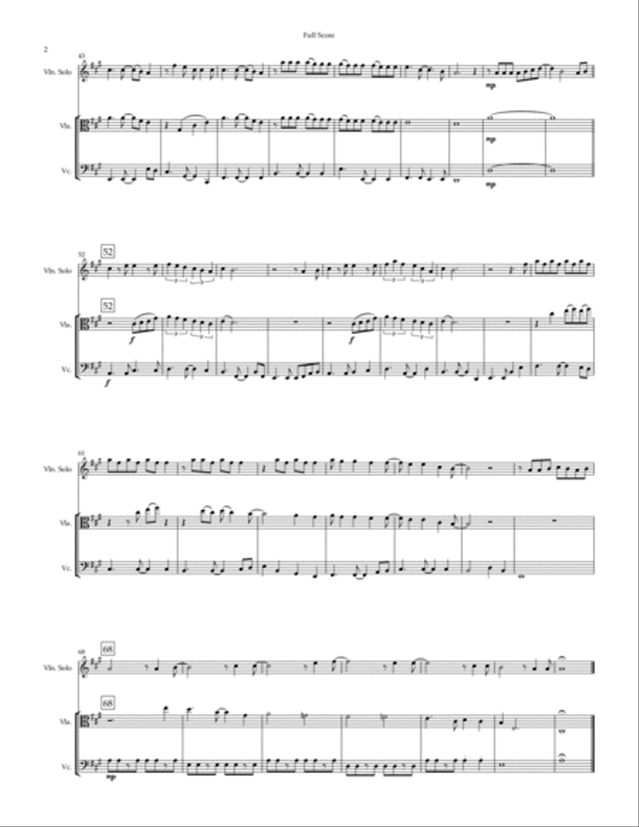 I Do String Trio scores gallery preview page 2