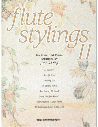 Book cover for Flute Stylings II-Digital Download