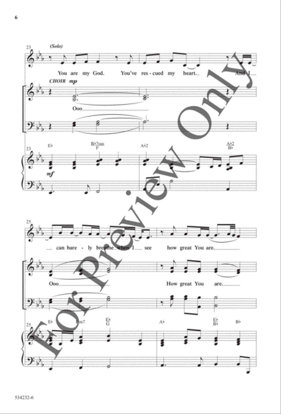 Can't Stop My Hallelujahs - Anthem Choir scores gallery preview page 5