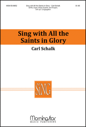 Book cover for Sing with All the Saints In Glory