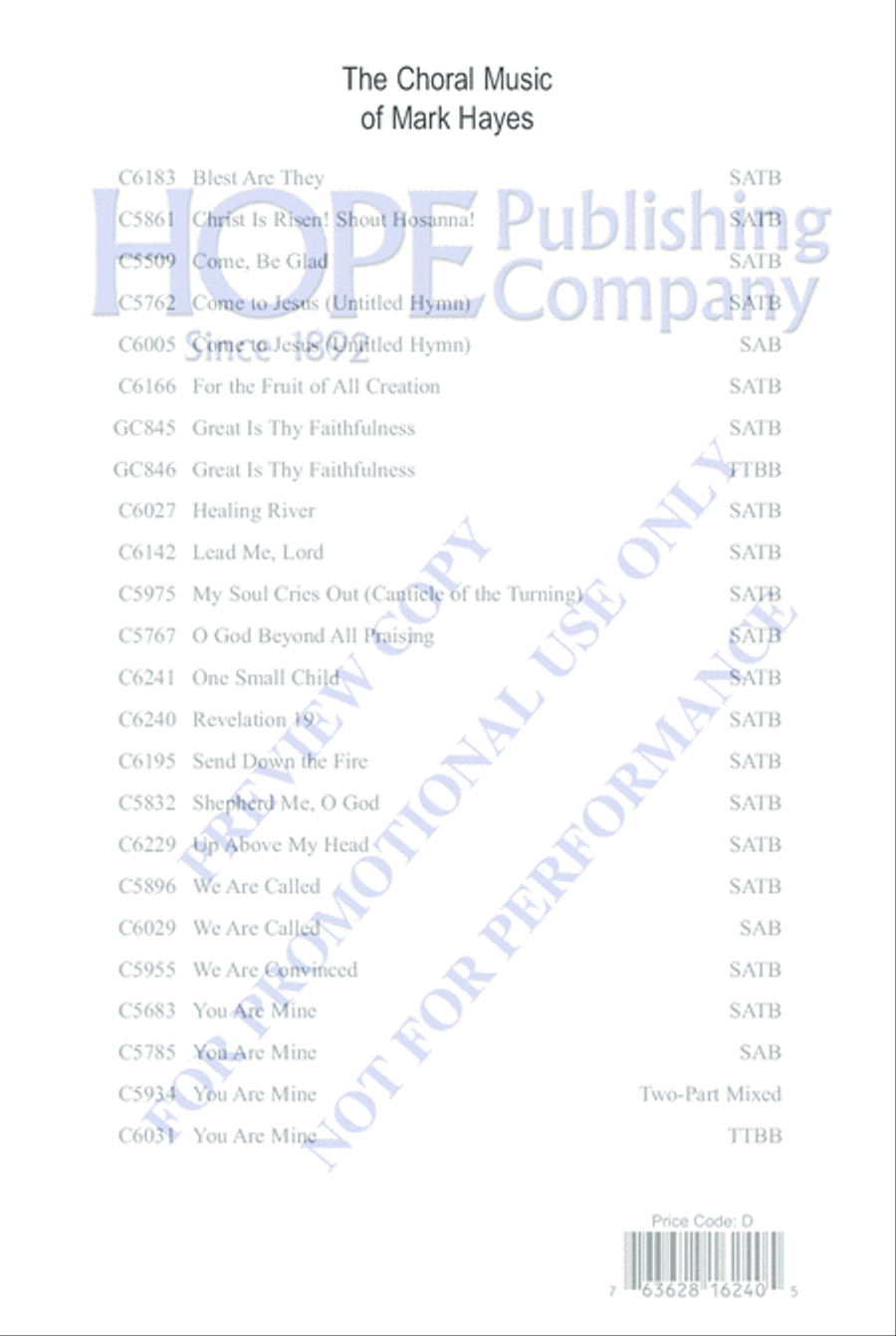 Revelation 19 Revelation 19 4-Part scores gallery preview page 12