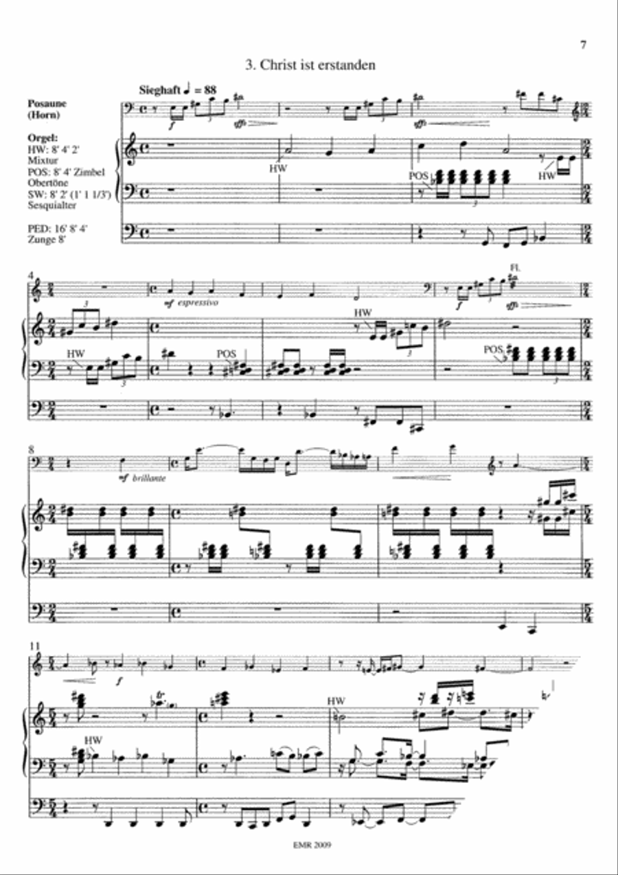 Sechs Choralbearbeitungen