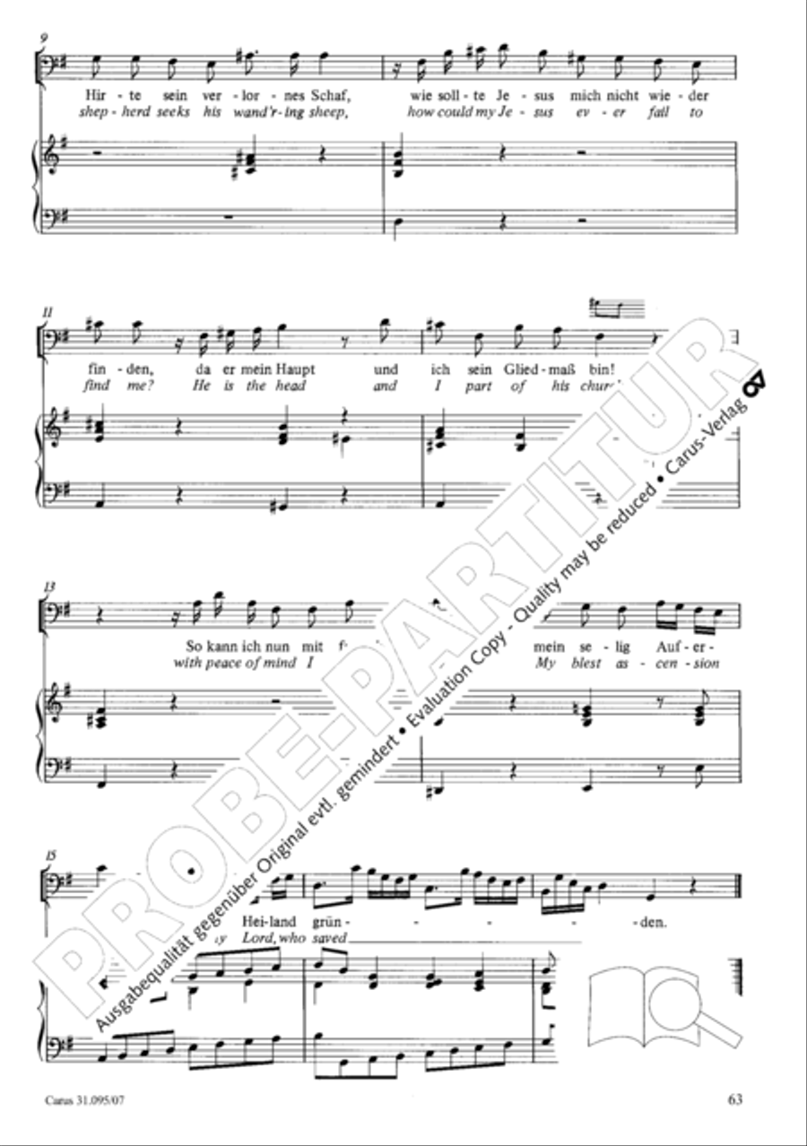 For me to live is Jesus (Christus, der ist mein Leben) STB scores gallery preview page 64