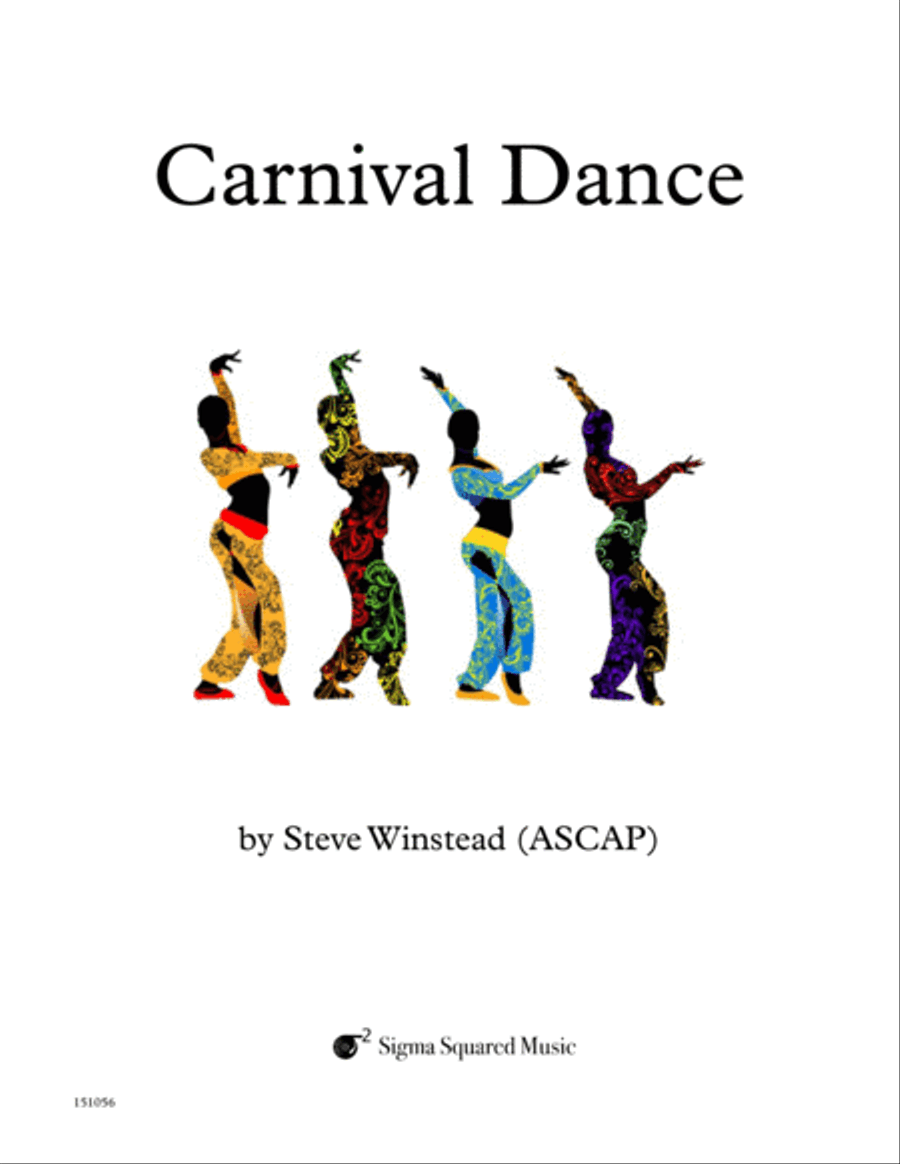 Carnival Dance for Clarinet Quintet/Choir Choir scores gallery preview page 1