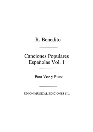 Book cover for Canciones Pop Espanolas Vol.1