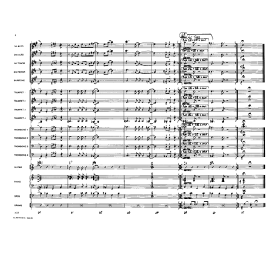Mean Gene Mean Gene Jazz Ensemble scores gallery preview page 9