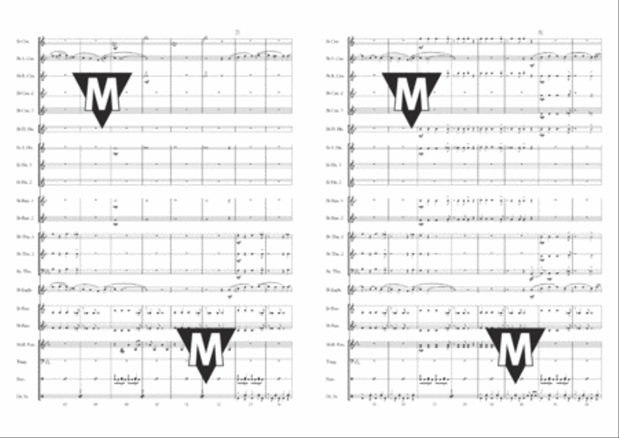 Walking on Sunshine Brass Band scores gallery preview page 6