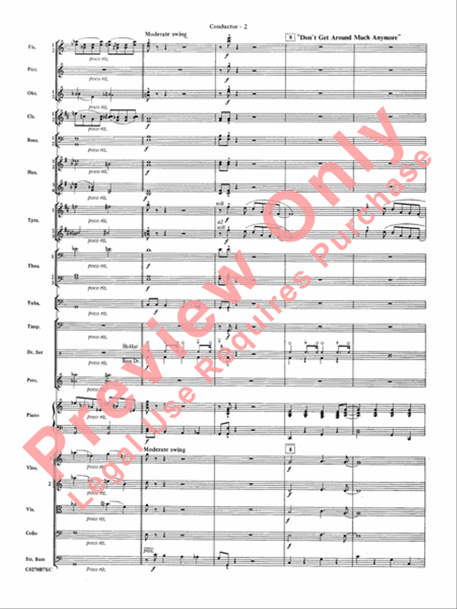 Duke Ellington! Full Orchestra scores gallery preview page 5