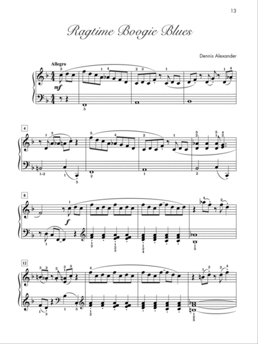 Especially in Jazzy Style, Book 2 Piano Solo scores gallery preview page 3