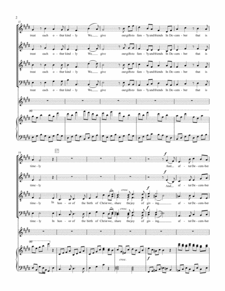 Peace Is Not A Season for SATB Chorus and Piano image number null
