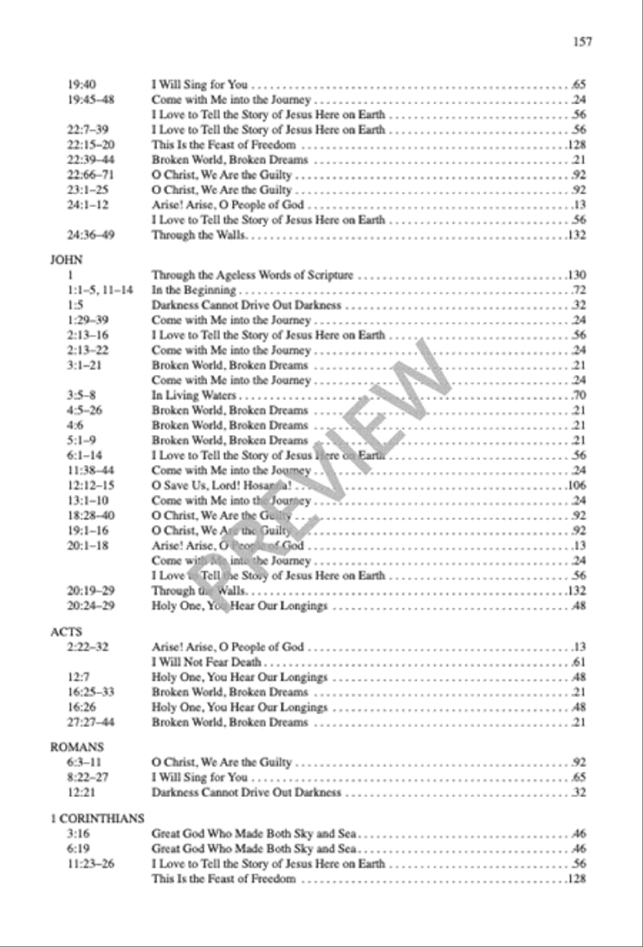 Sing No Empty Alleluias Sacred scores gallery preview page 143