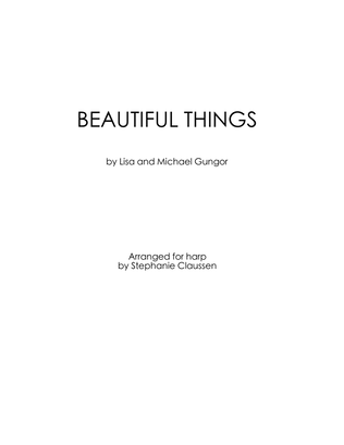 Book cover for Beautiful Things