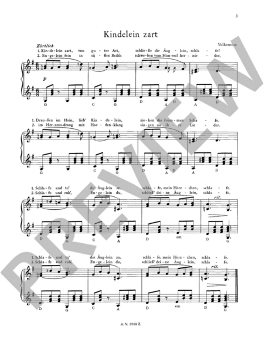 Fröhliche Weihnacht Zither scores gallery preview page 3