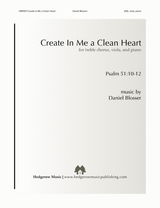 Create In Me a Clean Heart