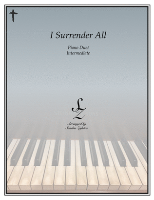 Book cover for I Surrender All (1 piano, 4 hand duet)