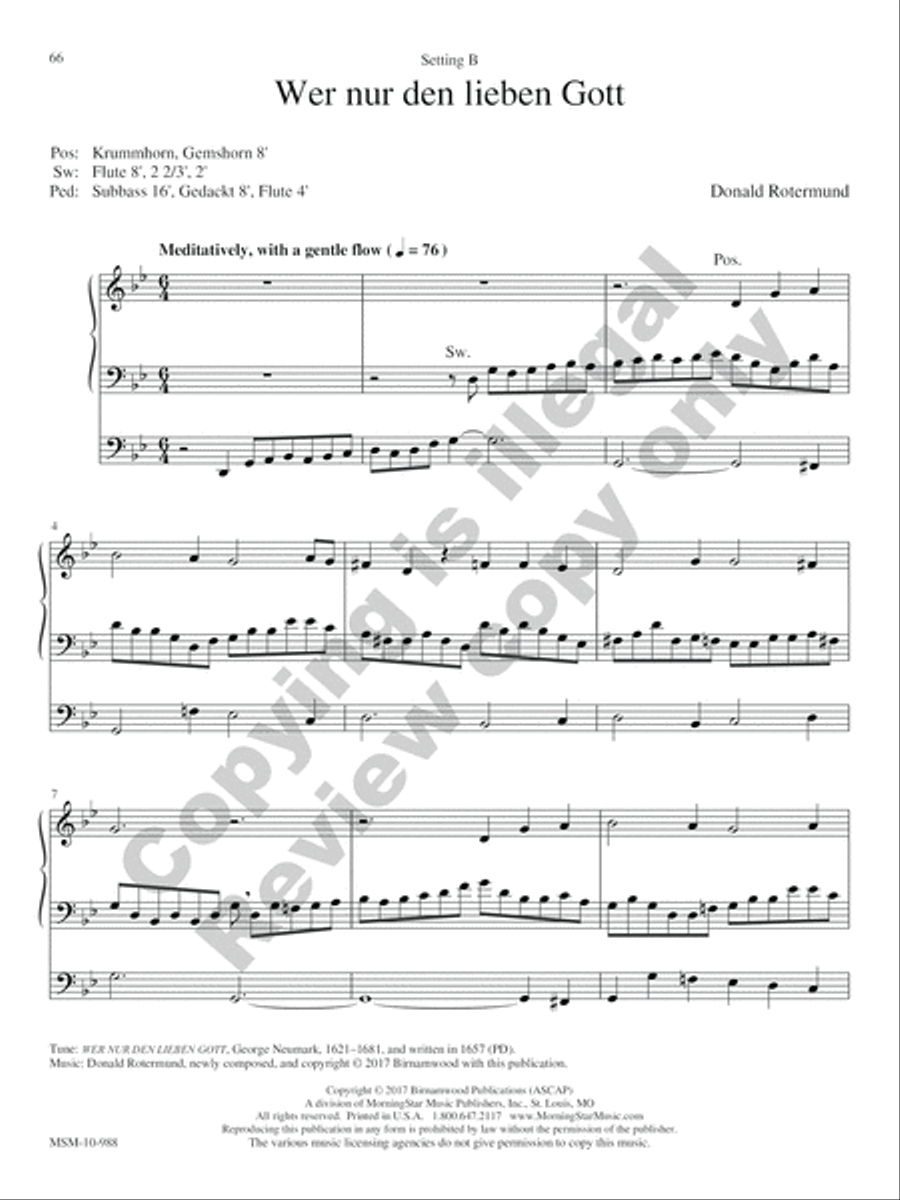 36 Flexible Hymn-Based Extemporizations Organ scores gallery preview page 61