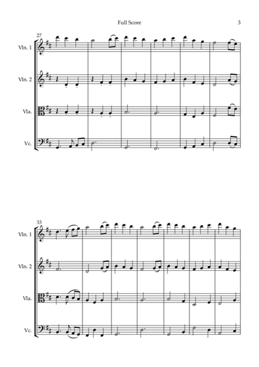 The First Noel (Christmas Song) for String Quartet image number null