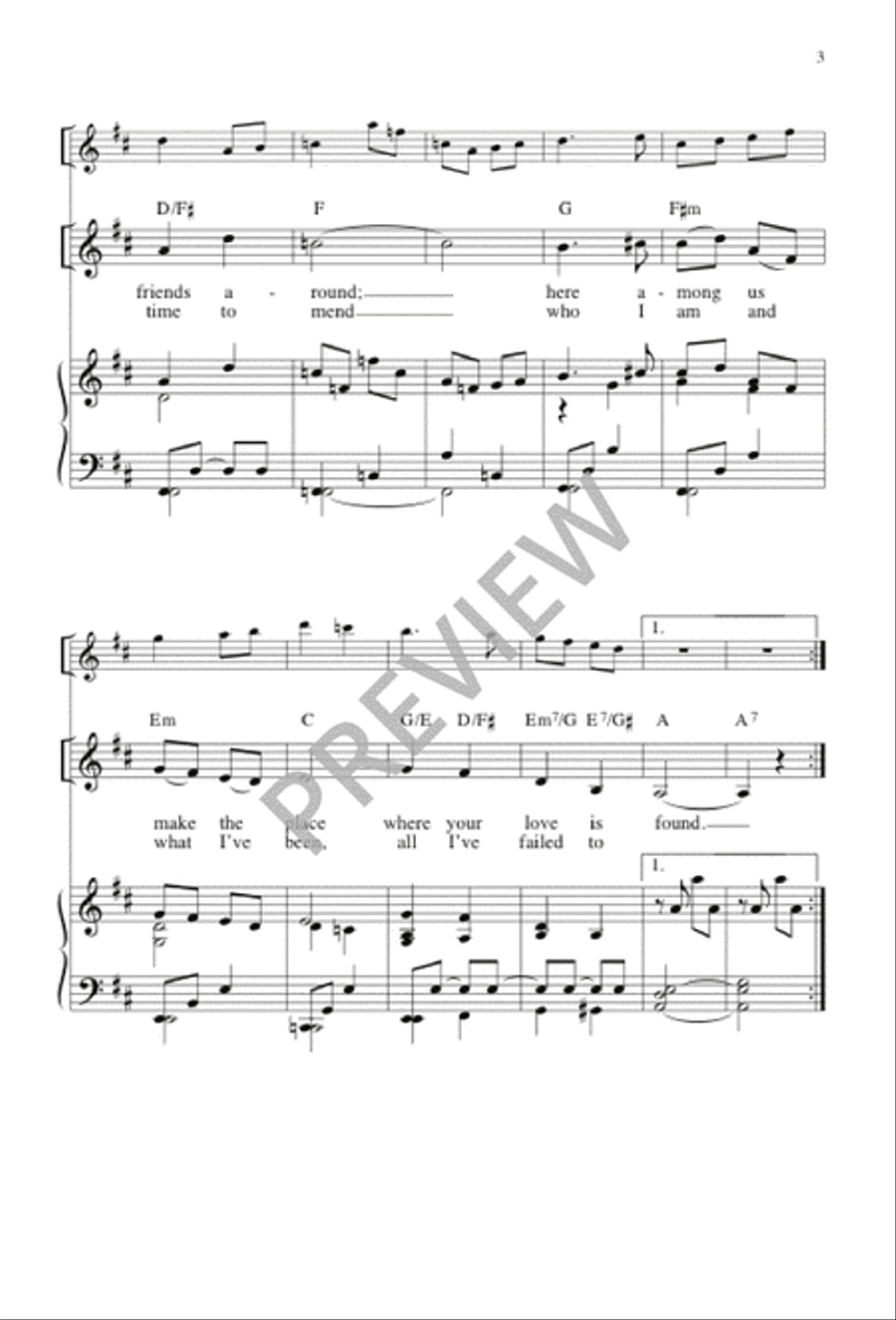 Take This Moment 3-Part scores gallery preview page 3