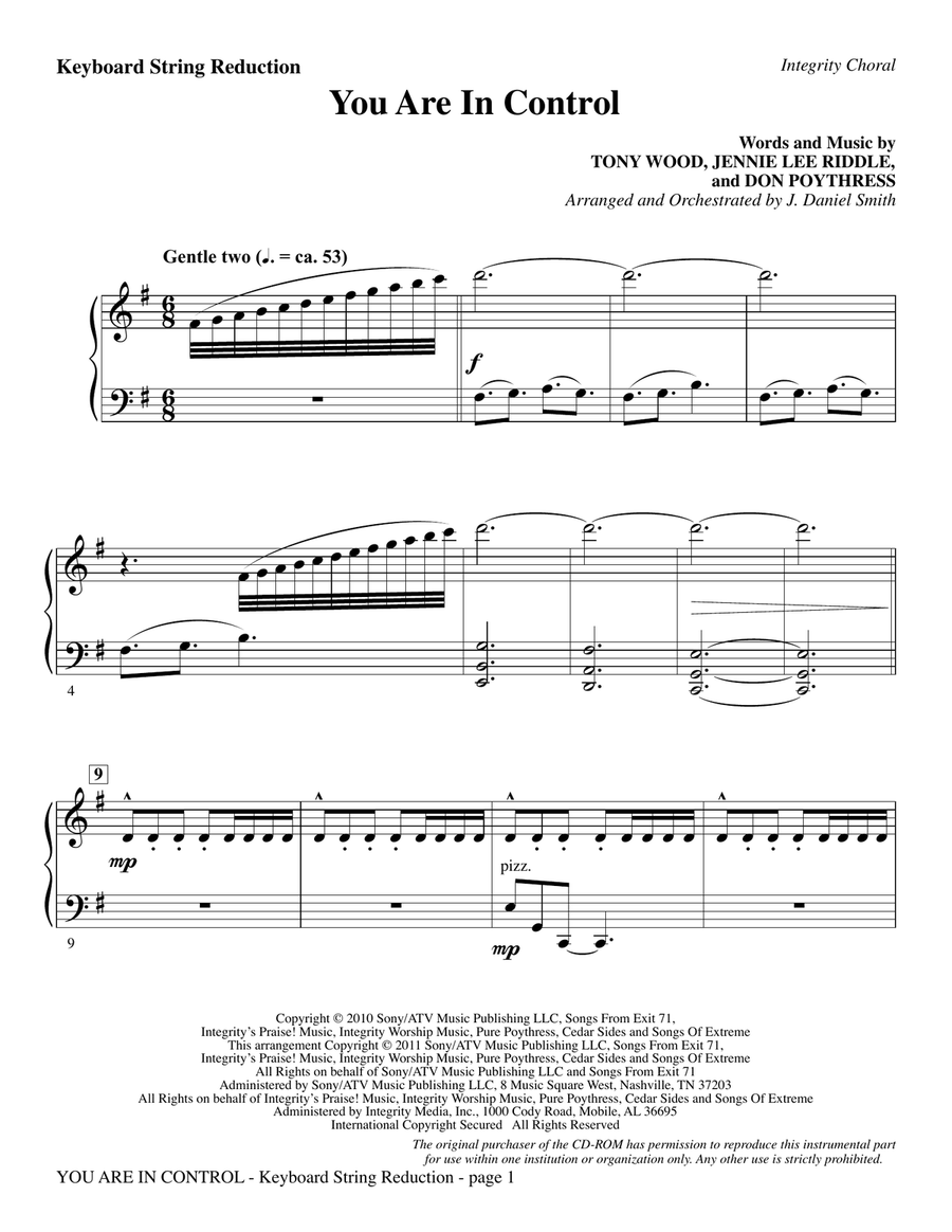 You Are In Control - Keyboard String Reduction