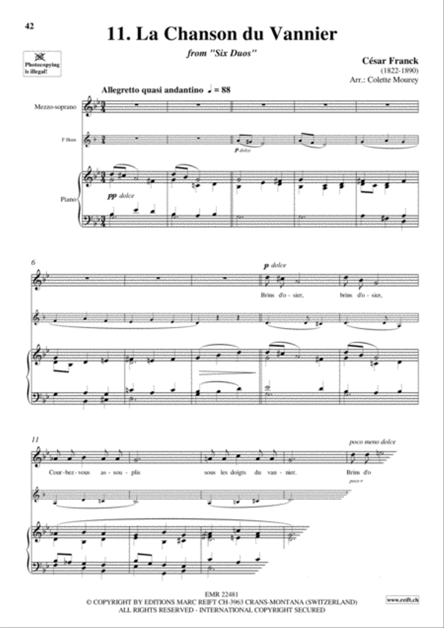 20 Greatest Duets Mezzo-Soprano Voice scores gallery preview page 13