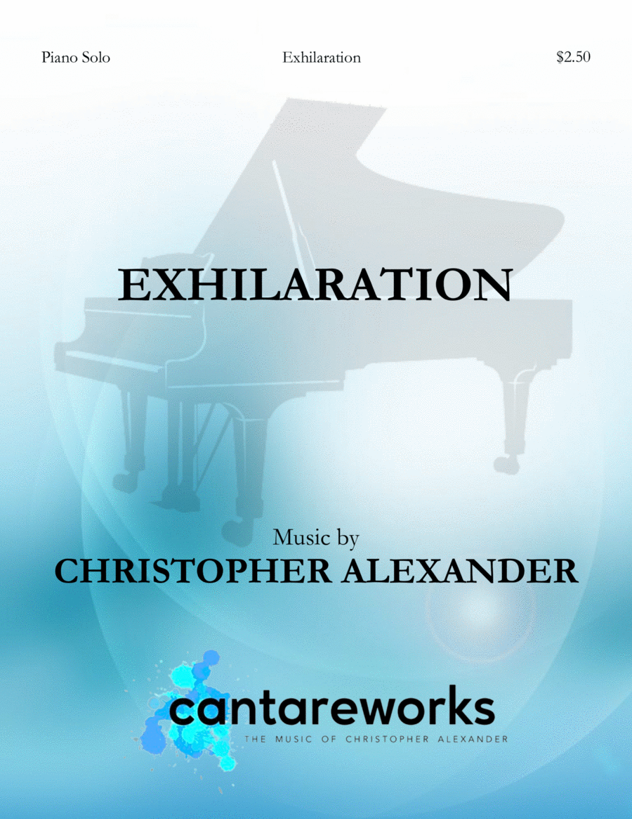 Exhilaration Piano Solo scores gallery preview page 1