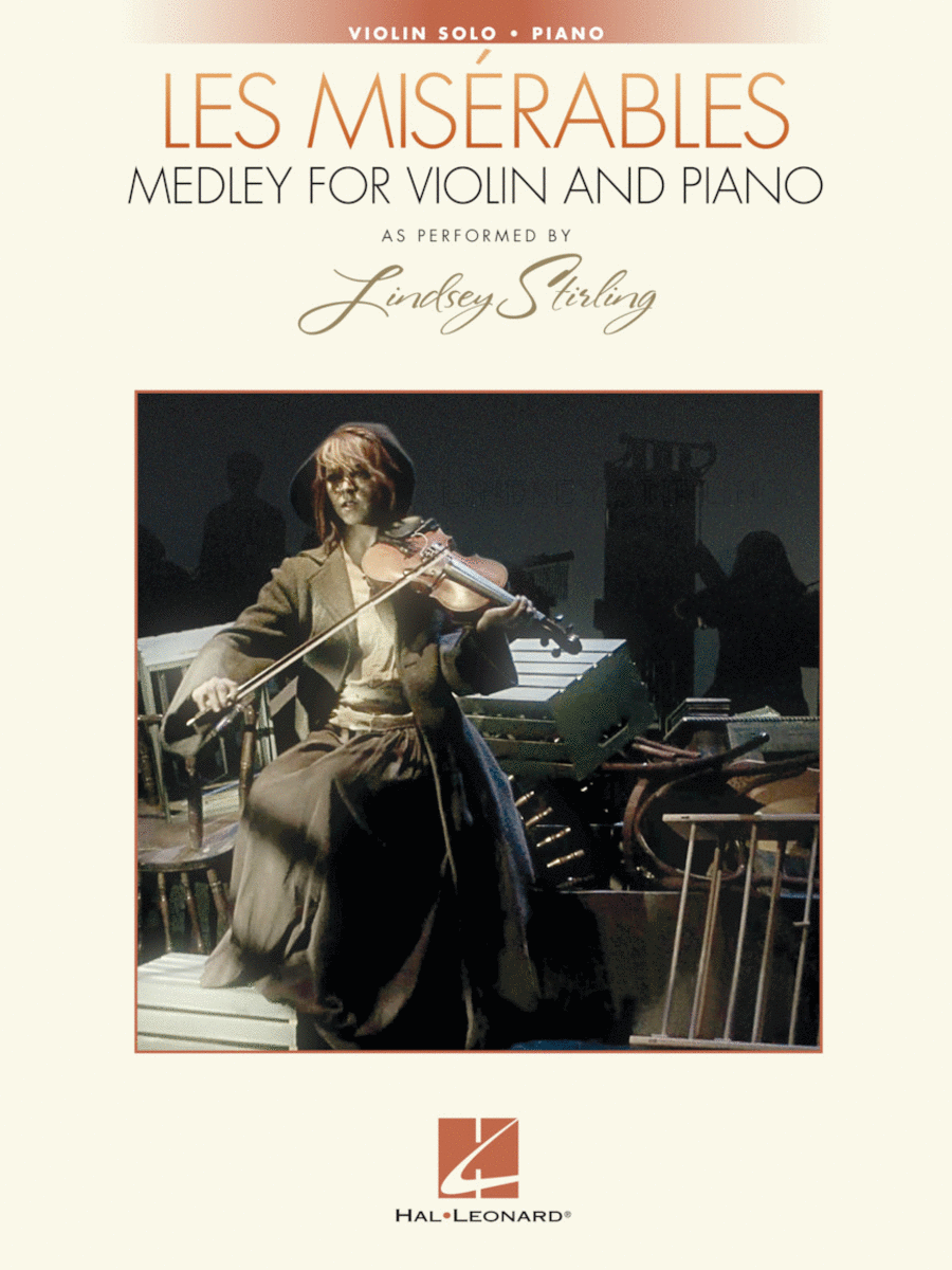Les Misérables Medley for Violin and Piano Violin Solo scores gallery preview page 1