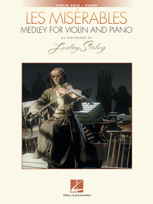 Book cover for Les Misérables Medley for Violin and Piano