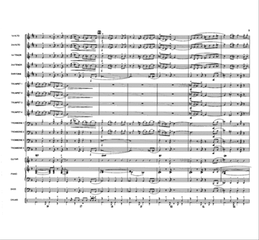 Panic Button Jazz Ensemble scores gallery preview page 4