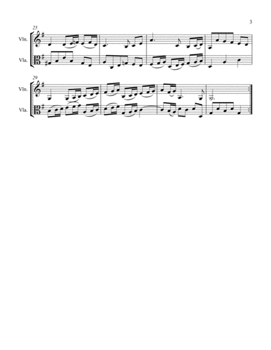 Minuet in G Major BWV 843 image number null