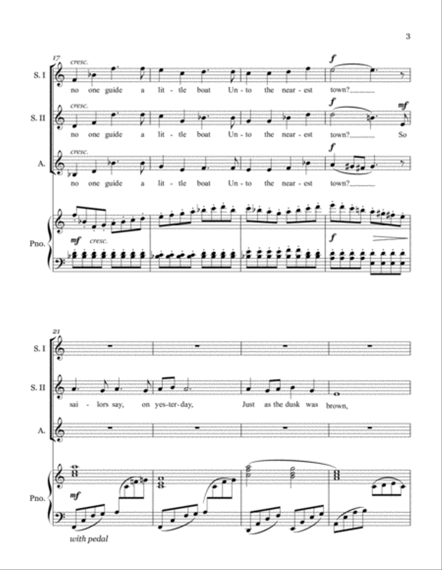 Adrift! Adrift! SSA scores gallery preview page 4