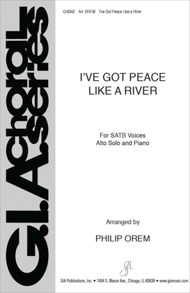 Book cover for I've Got Peace like a River