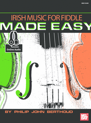 Book cover for Irish Music for Fiddle Made Easy